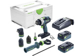 Аккумуляторная ударная дрель-шуруповёрт Festool QUADRIVE TPC 18/4 5,2/4,0 I-Set/XL